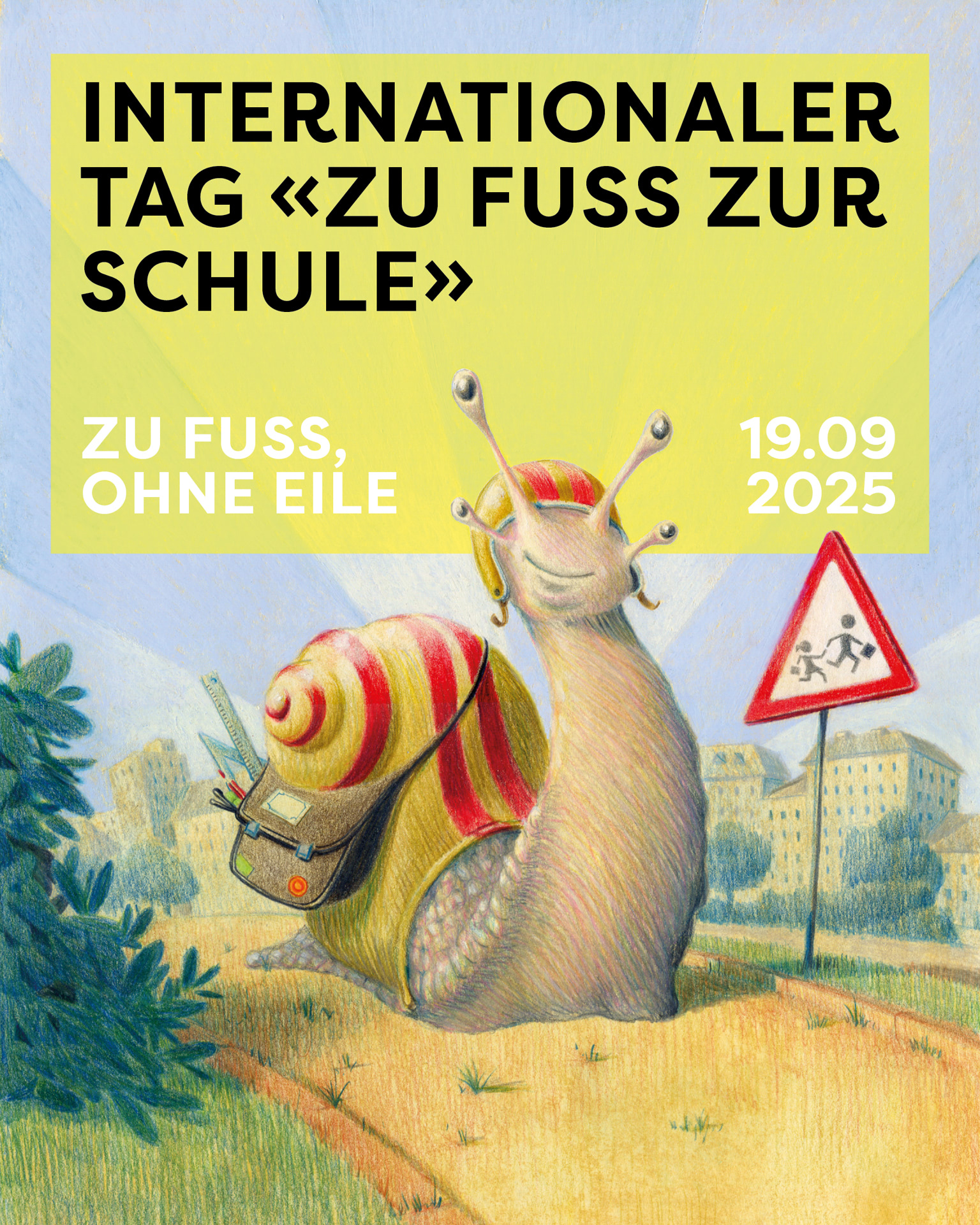 Internationaler Tag « Zu Fuss zur Schule» 2025