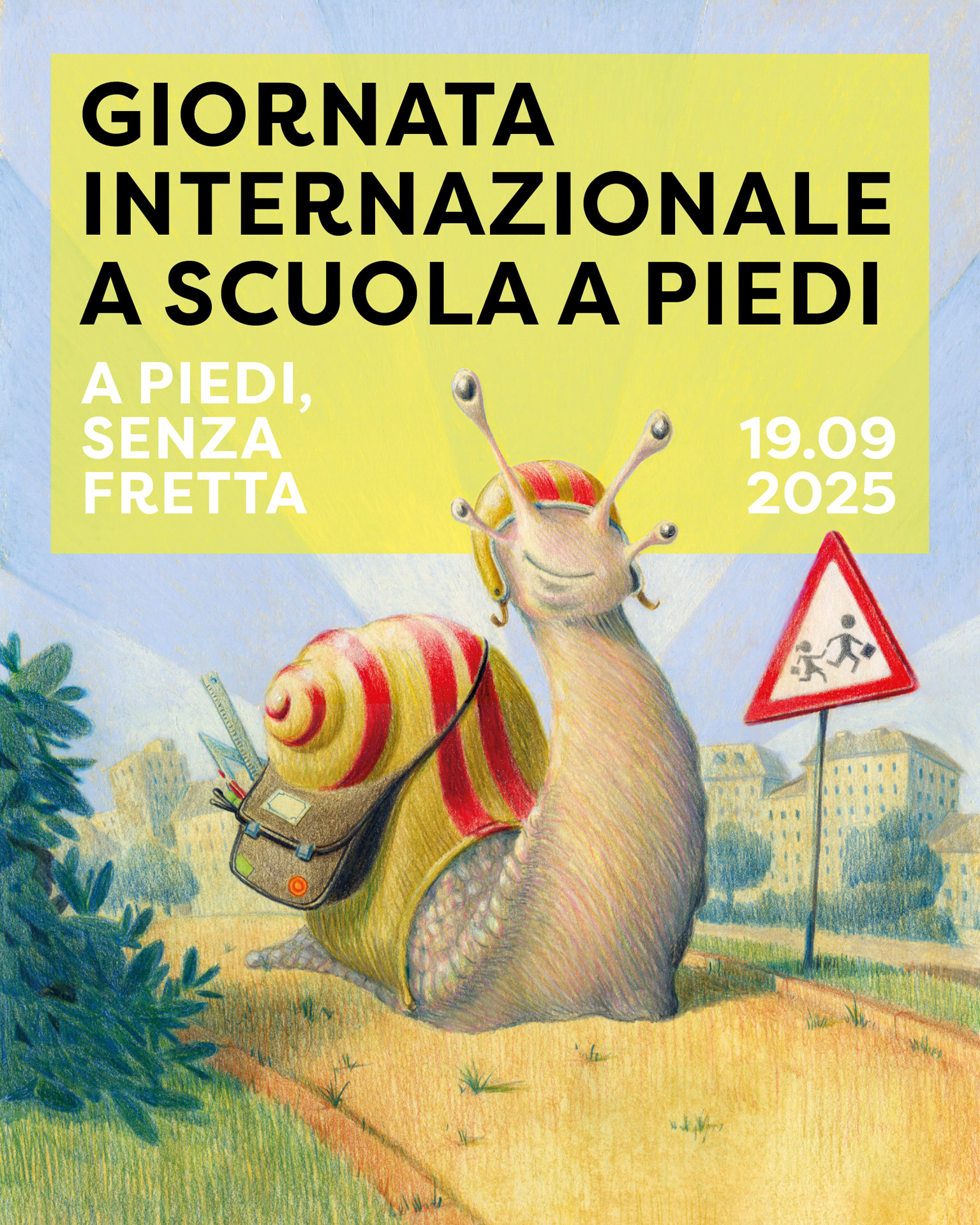 Giornata internazionale a scuola a piedi 2025
