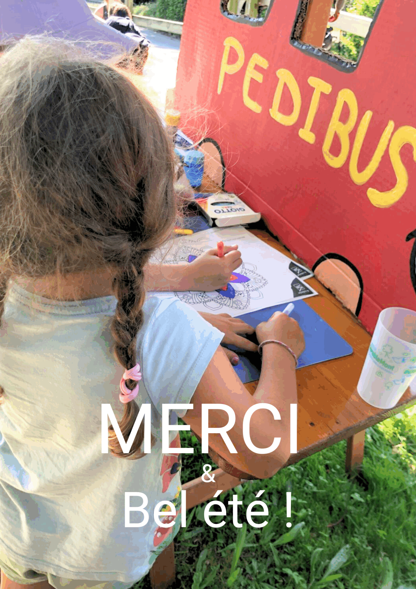 Merci à toutes celles et ceux qui font le Pedibus 🥰