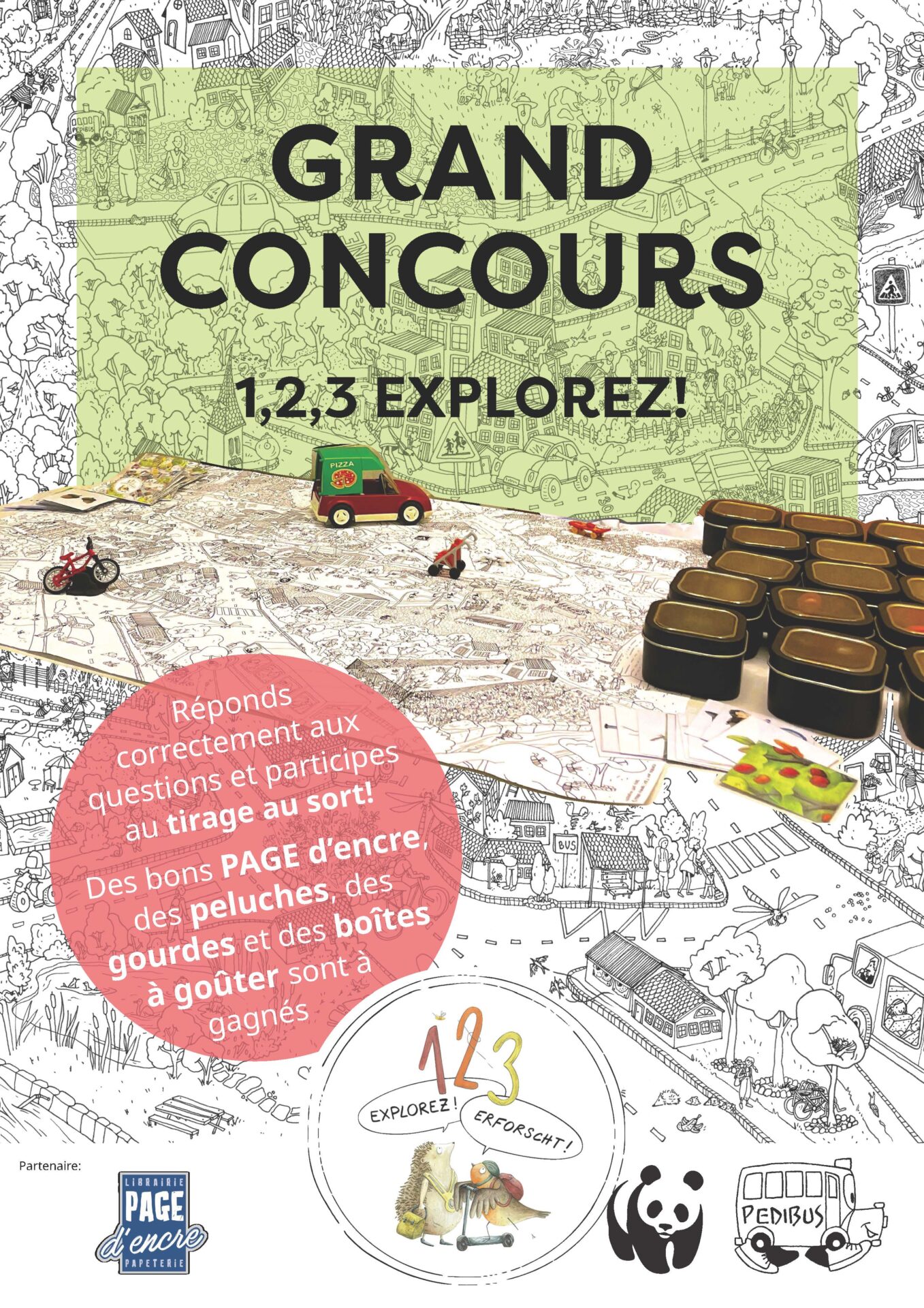Le Pedibus sera à la fête de la Transition le 23 août