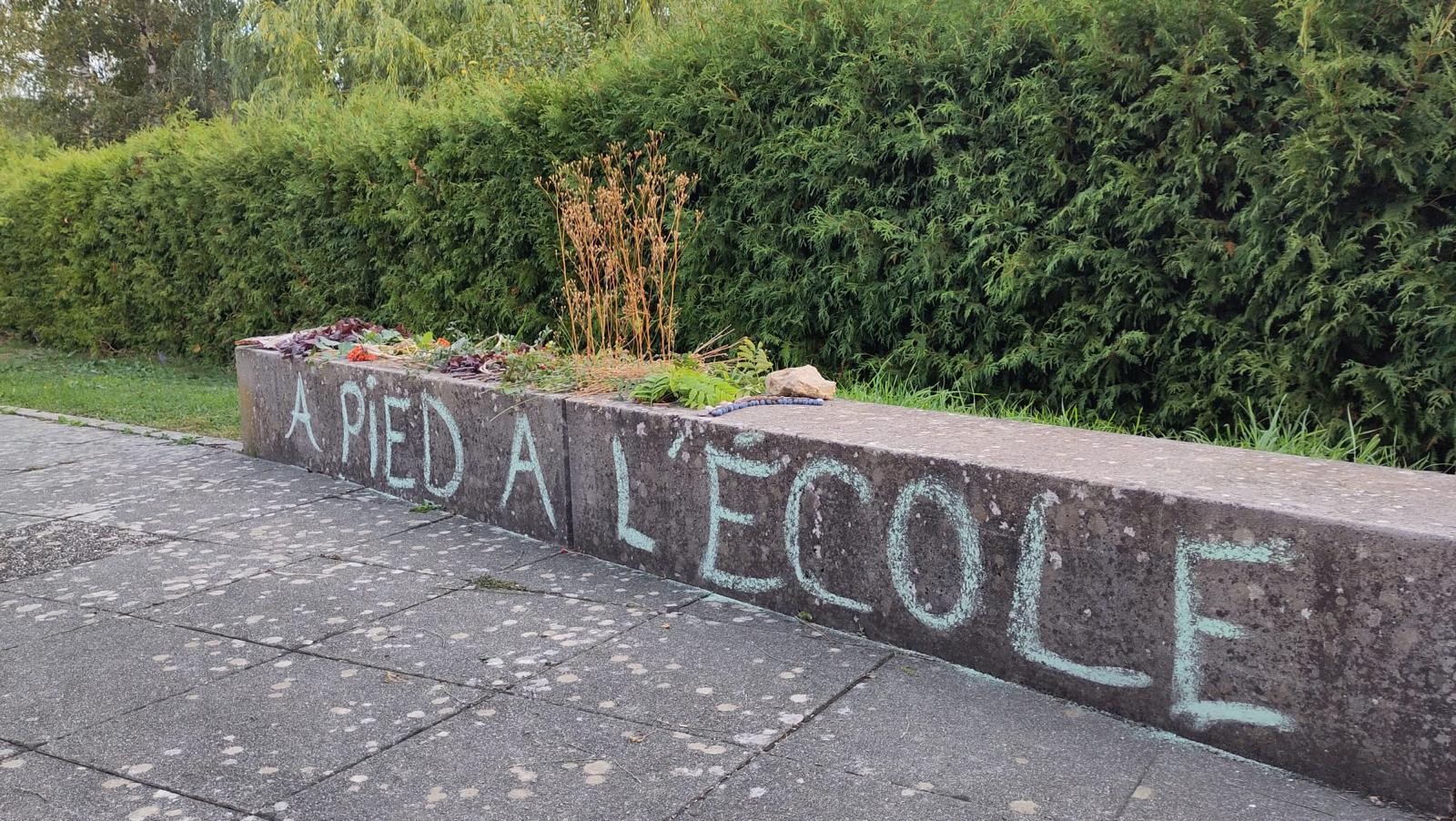 Des centaines d&rsquo;enfants au rendez-vous de la Journée internationale à pied à l&rsquo;école dans le canton du Jura